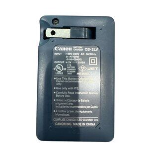 Genuine Canon Camera Battery Charger CB-2LV